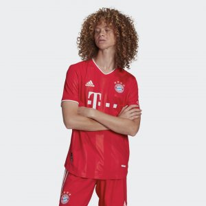 Домашняя игровая футболка Бавария Мюнхен Performance adidas. Цвет: красный
