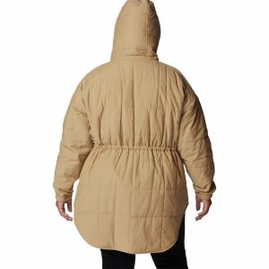 Утепленное стеганое пальто с капюшоном CHATFIELD HILL больших размеров , черный Columbia
