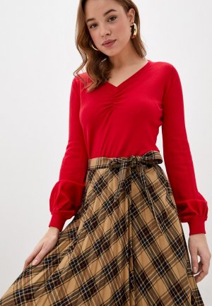 Пуловер B.Style. Цвет: красный