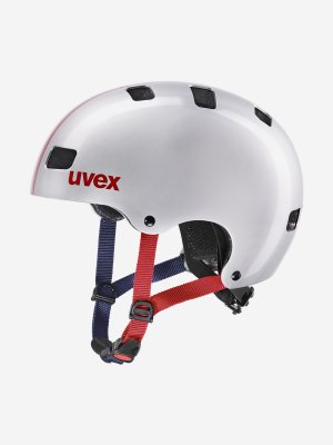 Шлем велосипедный детский 3, Серебряный, размер 55.5-58 Uvex. Цвет: серебряный