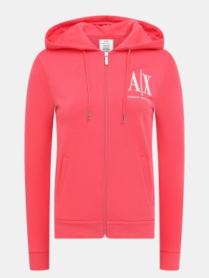 Толстовки Armani Exchange. Цвет: коралловый