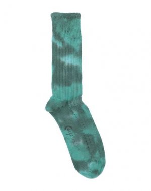 Короткие носки CORGI. Цвет: светло-зеленый