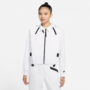 Женская ветровка Sportswear Dri-FIT Woven Jacket Nike. Цвет: белый