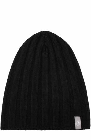 Кашемировая шапка FTC. Цвет: чёрный