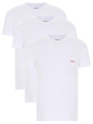 Набор из трех хлопковых футболок HUGO