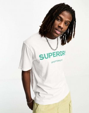 Белая спортивная футболка code Core Superdry