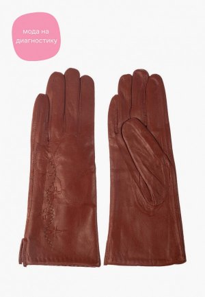 Перчатки Vittorio Richi. Цвет: коричневый