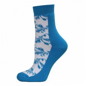 Детские махровые носки бирюзовые, размер 23-24 Брестские. Цвет: бирюзовый/зеленый
