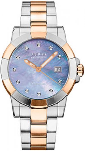 Швейцарские наручные женские часы 8001.700.32.96.42. Коллекция Diamonds Epos
