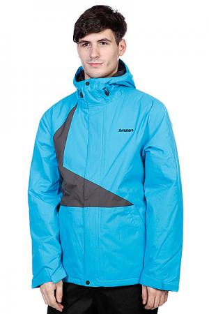 Куртка Snow Jacket Vega Men Blue/Dark Grey Zimtstern. Цвет: голубой,черный