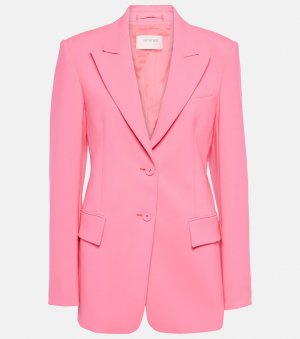 Пиджак zermat из смесовой шерсти , розовый Sportmax