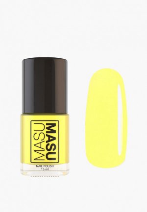 Лак для ногтей Masura Солнечный Поцелуй, 15 мл. Цвет: желтый