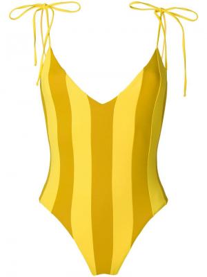 Купальник Zavannah Sian Swimwear. Цвет: желтый