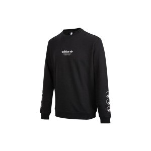 Originals Trefoil Logo Crew Neck Sweatshirt Men Sweatshirts Black HF4904 Adidas