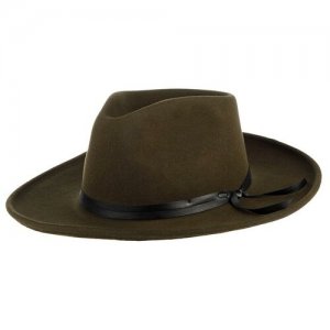 Шляпа , размер 55, коричневый Bailey. Цвет: зеленый