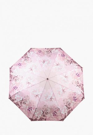 Зонт складной Eleganzza Smart. Цвет: розовый
