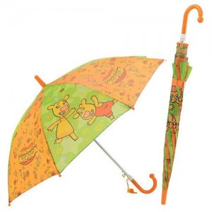 Зонт детский Оранжевая корова 45см, со свистком Играем вместе