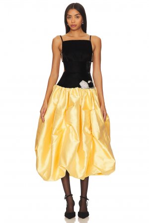 Платье  Eden Bloom, цвет Black & Yellow Nafsika Skourti