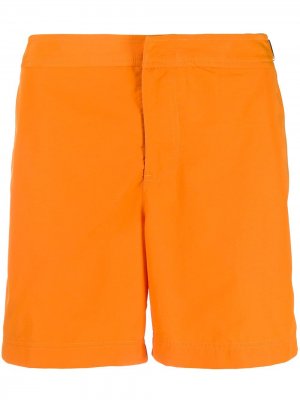 Плавки-шорты с пряжками Orlebar Brown. Цвет: оранжевый
