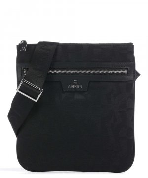 Текстильная сумка через плечо Alessandro , черный Aigner
