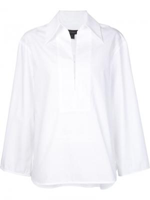 Свободная блузка-туника Ellery. Цвет: белый