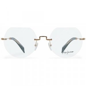 Солнцезащитные очки , узкие, оправа: металл, для женщин, прозрачный Yohji Yamamoto. Цвет: микс/мультиколор