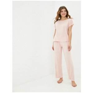 Пижама, размер L, розовый Luisa Moretti. Цвет: розовый