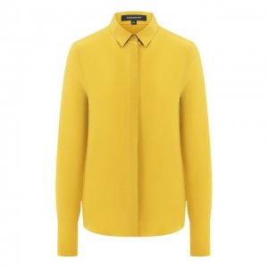 Шелковая блузка Barbara Bui. Цвет: жёлтый