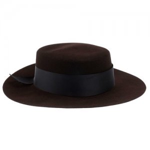 Шляпа , размер 56, коричневый Betmar. Цвет: коричневый