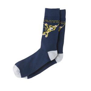 2 пары носков с рисунком MARSUPILAMI. Цвет: темно-синий + серый меланж