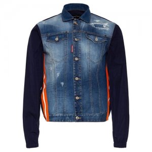 Куртка S74AM1127 синий+оранжевый 50 DSQUARED2