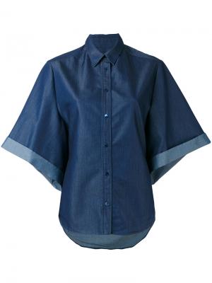 Джинсовая рубашка Veronique Branquinho. Цвет: синий