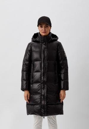Куртка утепленная Armani Exchange. Цвет: черный