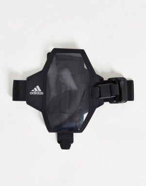 Черный чехол для телефона на руку adidas Running-Черный цвет performance