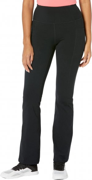 Расклешенные брюки Go Walk Evolution с высокой талией II SKECHERS, цвет Bold Black Skechers