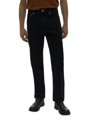 Монохромные прямые джинсы , черный Helmut Lang