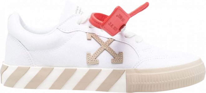 Кроссовки Wmns Vulc Sneaker White Beige, белый Off-White