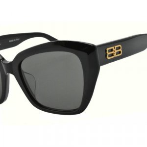 Солнцезащитные очки BB0273SA, черный BALENCIAGA. Цвет: черный