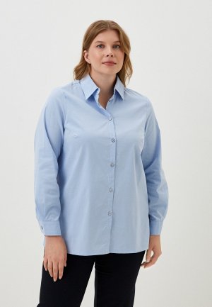 Рубашка Averi. Цвет: голубой