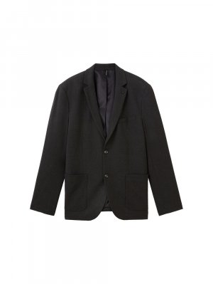 Пиджак стандартного кроя , черный Tom Tailor
