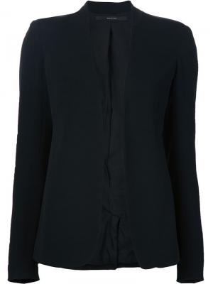 Пиджак без застежки Jeffrey Dodd. Цвет: чёрный