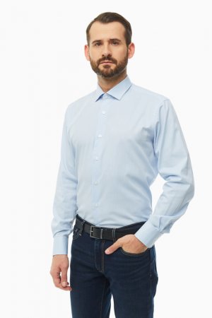 Рубашка Conti Uomo. Цвет: синий