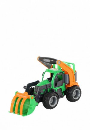 Игрушка Wader ГрипТрак, трактор-погрузчик (в коробке). Цвет: зеленый