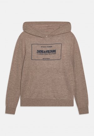 Вязаный свитер HOODED , цвет beige chine Zadig & Voltaire
