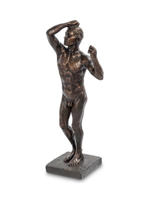 Статуэтка Бронзовый век Огюста Родена (Museum.Parastone) Parastone. Цвет: коричневый