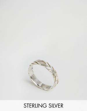Серебряное кольцо с гравировкой Child Of Wild. Цвет: серебряный