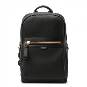 Кожаный рюкзак Tom Ford. Цвет: чёрный