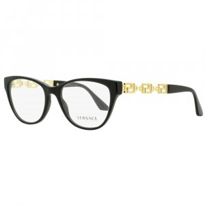 Женские очки Greca VE3292 GB1 Черное золото 52 мм Versace
