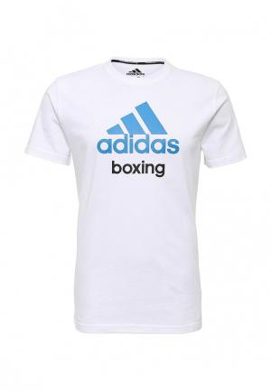 Футболка adidas Combat Community T-Shirt Boxing. Цвет: белый