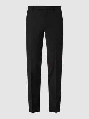 Костюмные брюки с зажатыми складками, модель Райан , черный Pierre Cardin